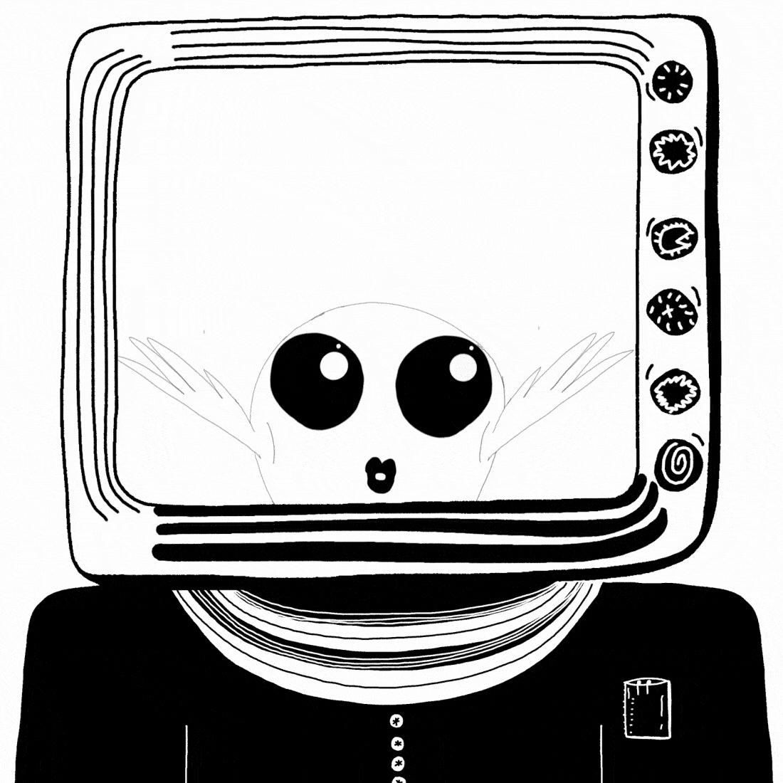 Flying Death Birds Animation 4K