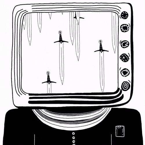 Falling Swords Animation Video 4K - Movimento