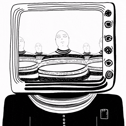 Loop Bound Characters Animation 4K - Movimento